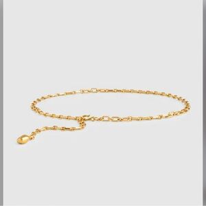 Madewell Gold Chain link Belt